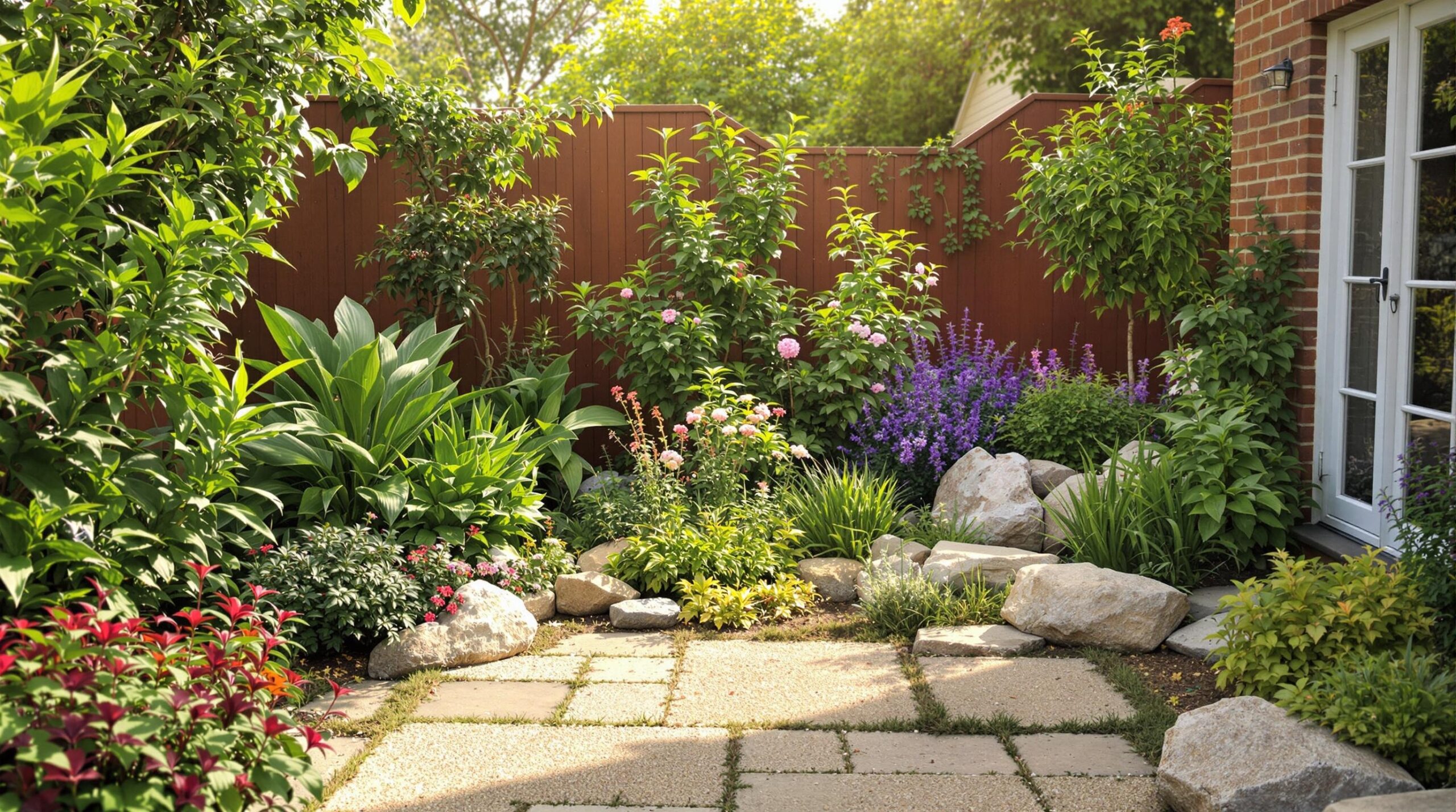 aménagement de jardin à partir de plantes indigènes