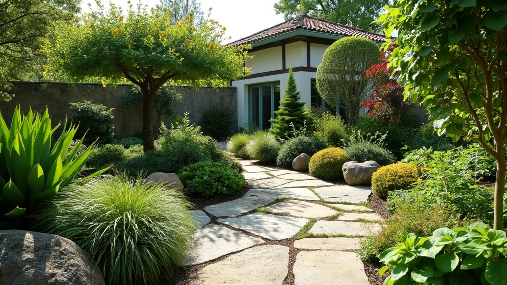 aménagement de jardin à partir de plantes indigènes