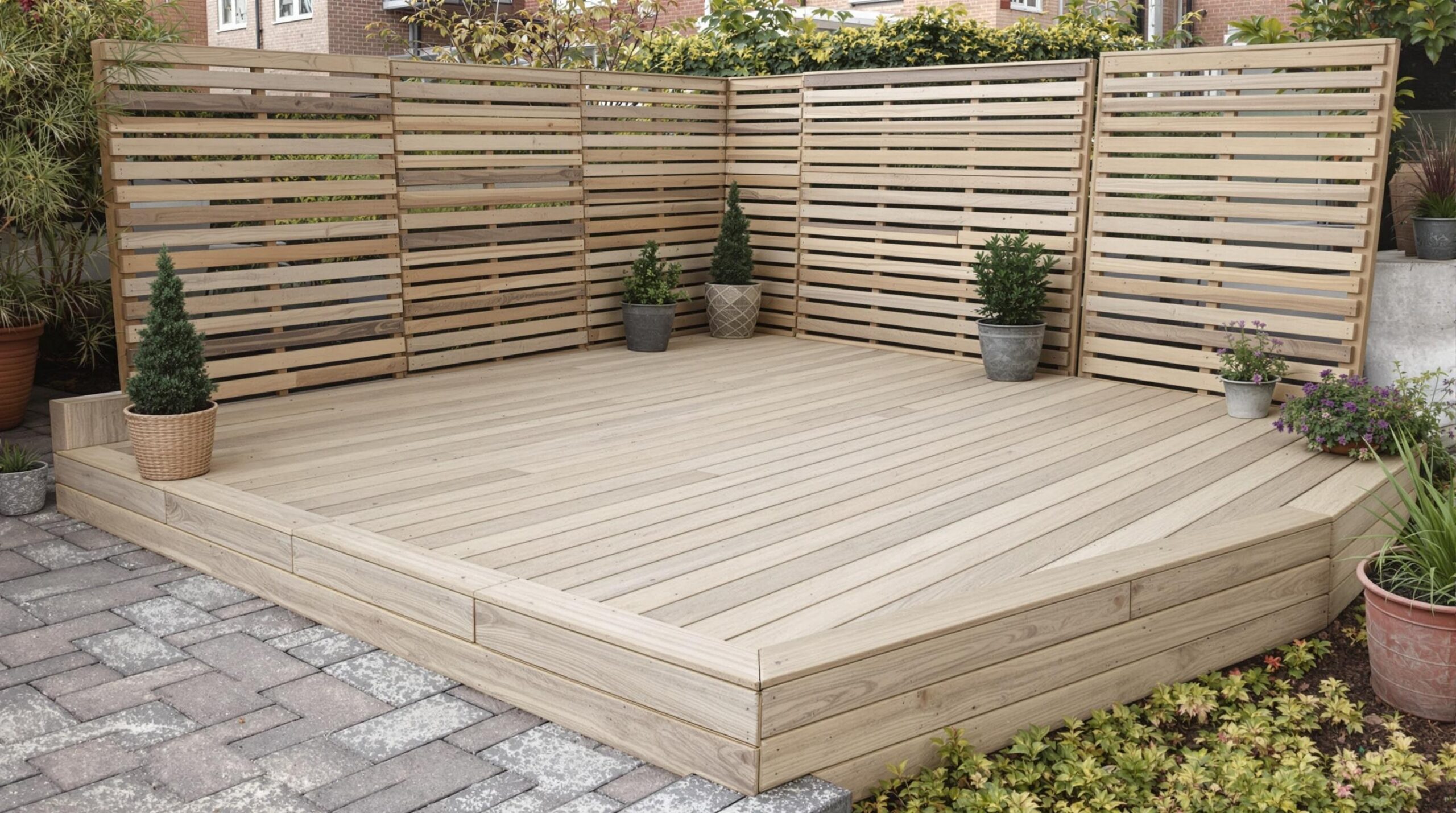 déco en bois pour jardin