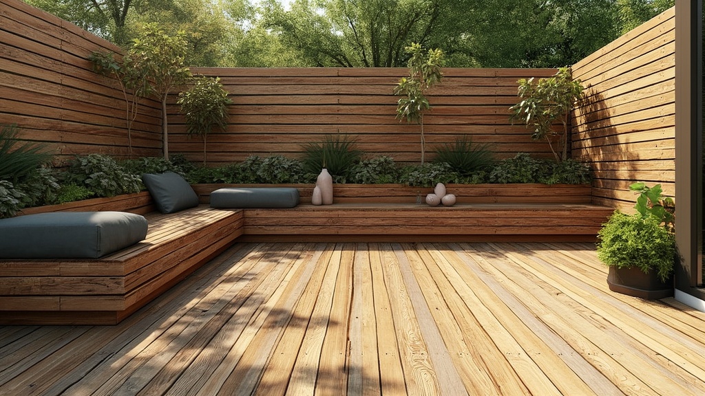 déco en bois pour jardin