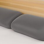 oreiller long façon bolster pour lit double