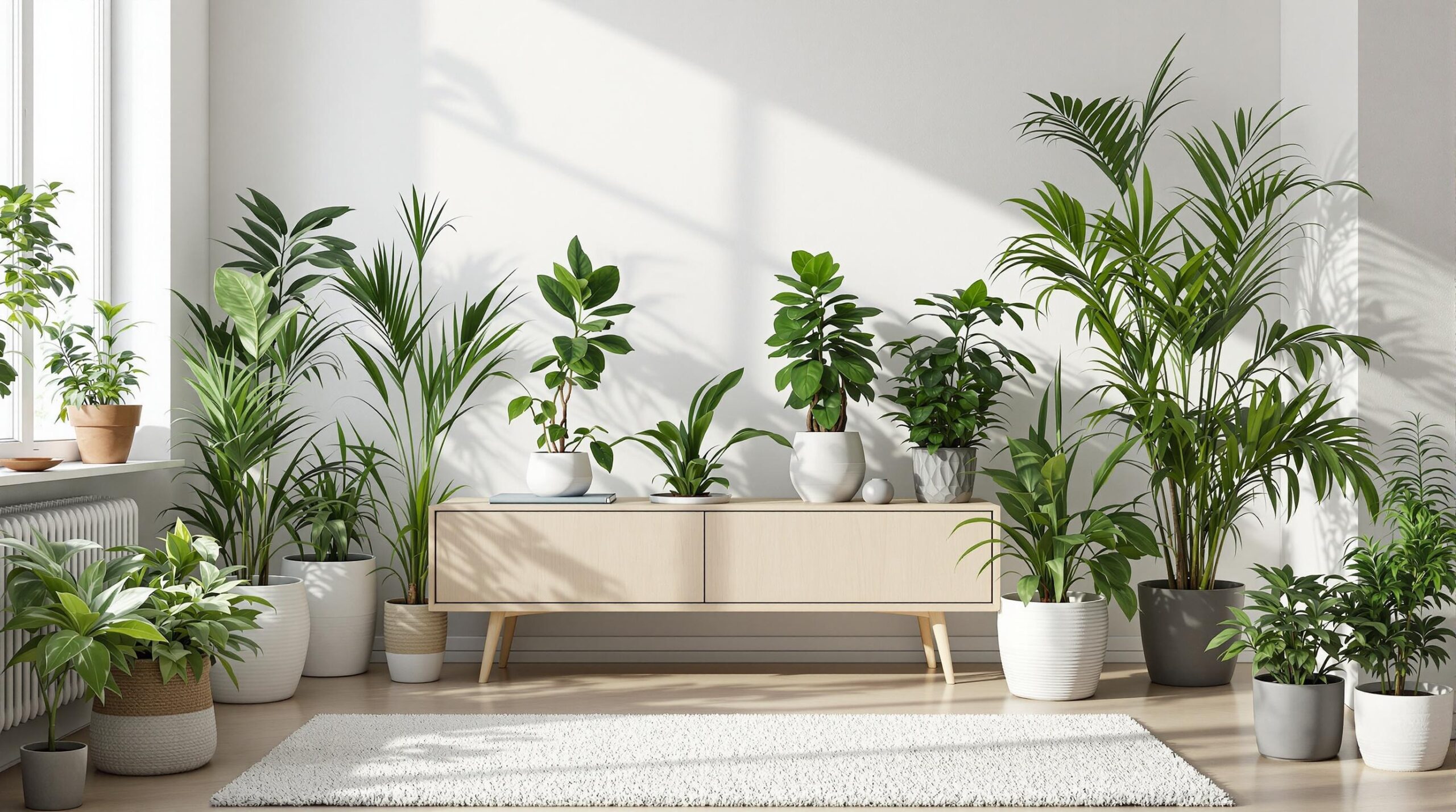 plantes d'intérieur pour espaces sombres