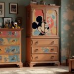 meuble de rangement mickey