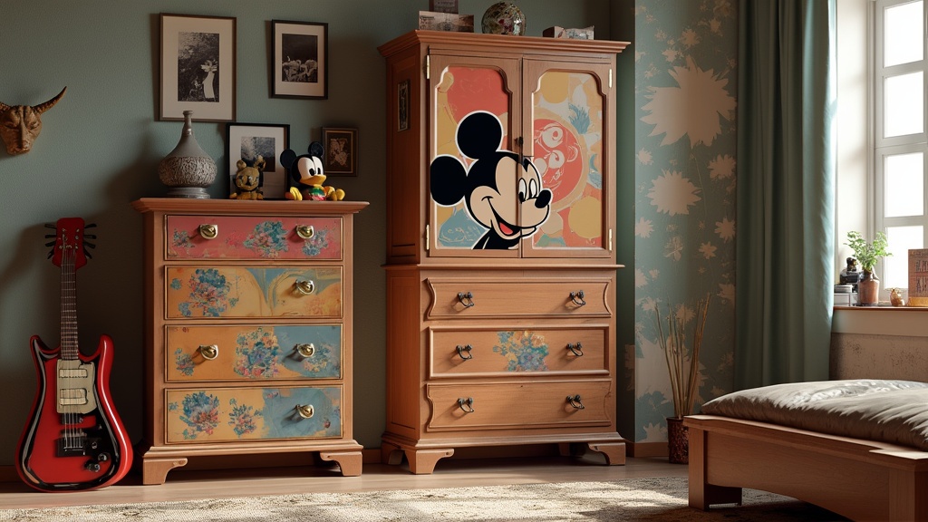 meuble de rangement mickey