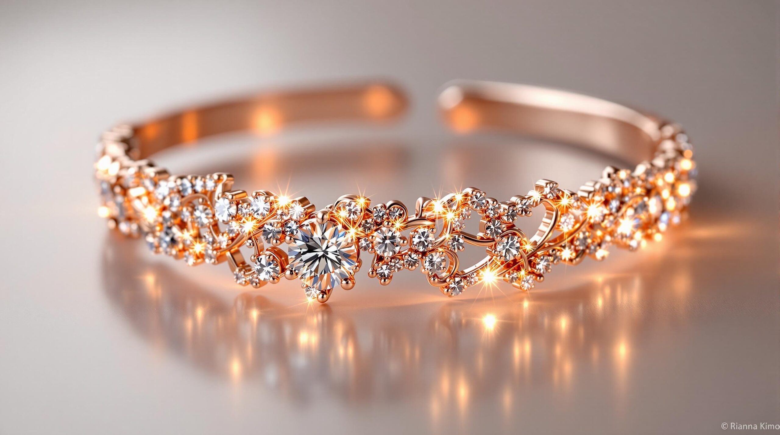 parure de lit rose gold