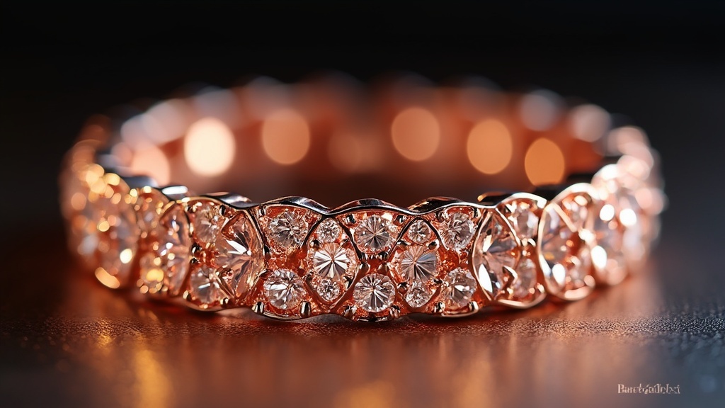 parure de lit rose gold