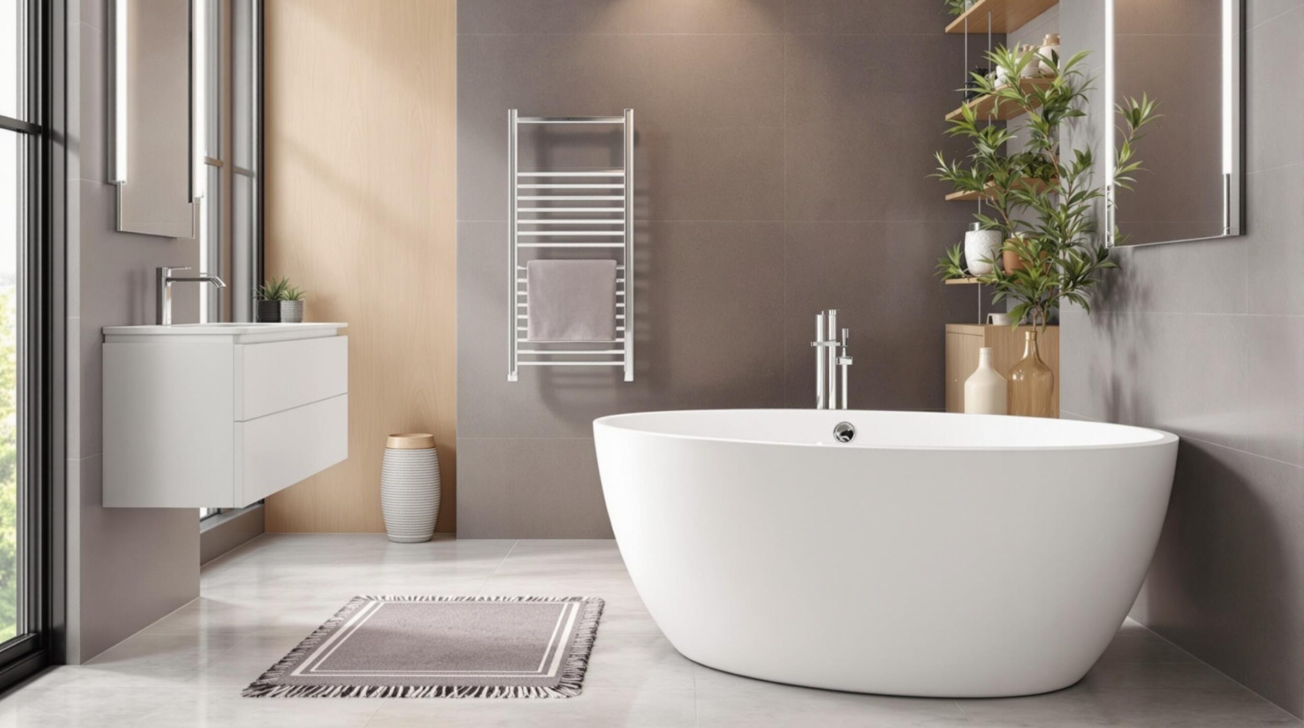 poubelle salle de bain inox