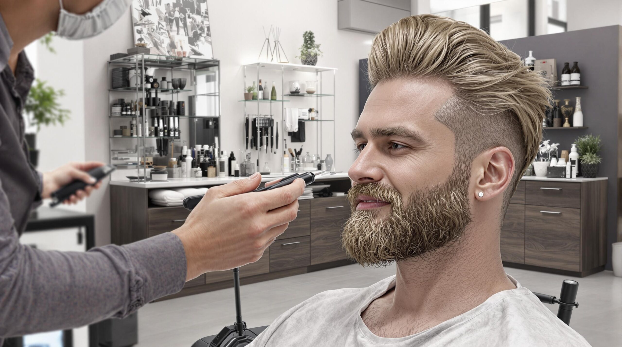 rangement pour brosse à cheveux