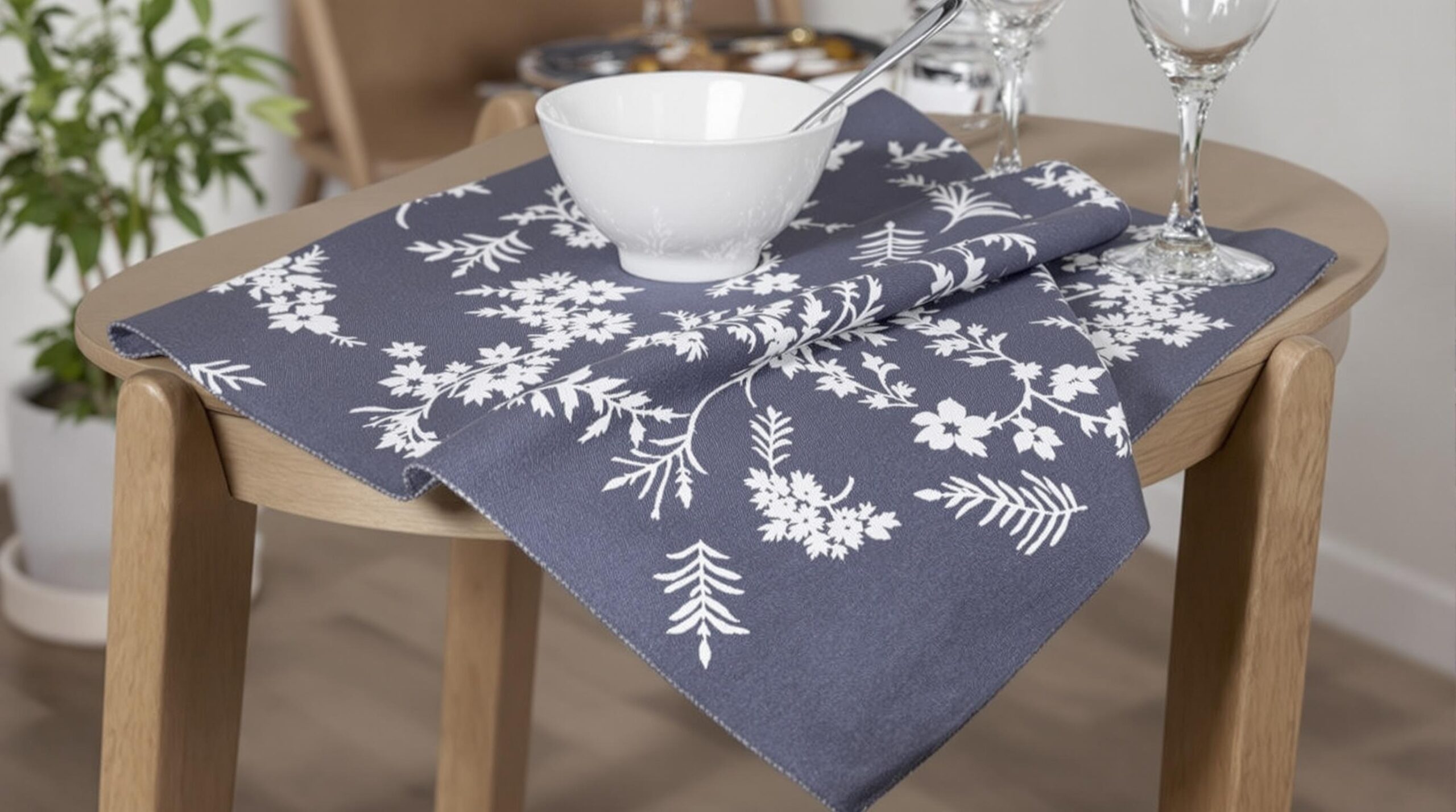 serviette de table tissu noel