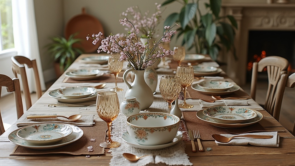 set de table bohème