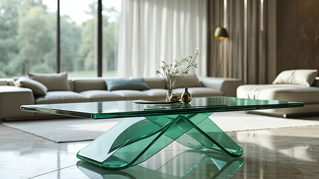 table en verre pliante