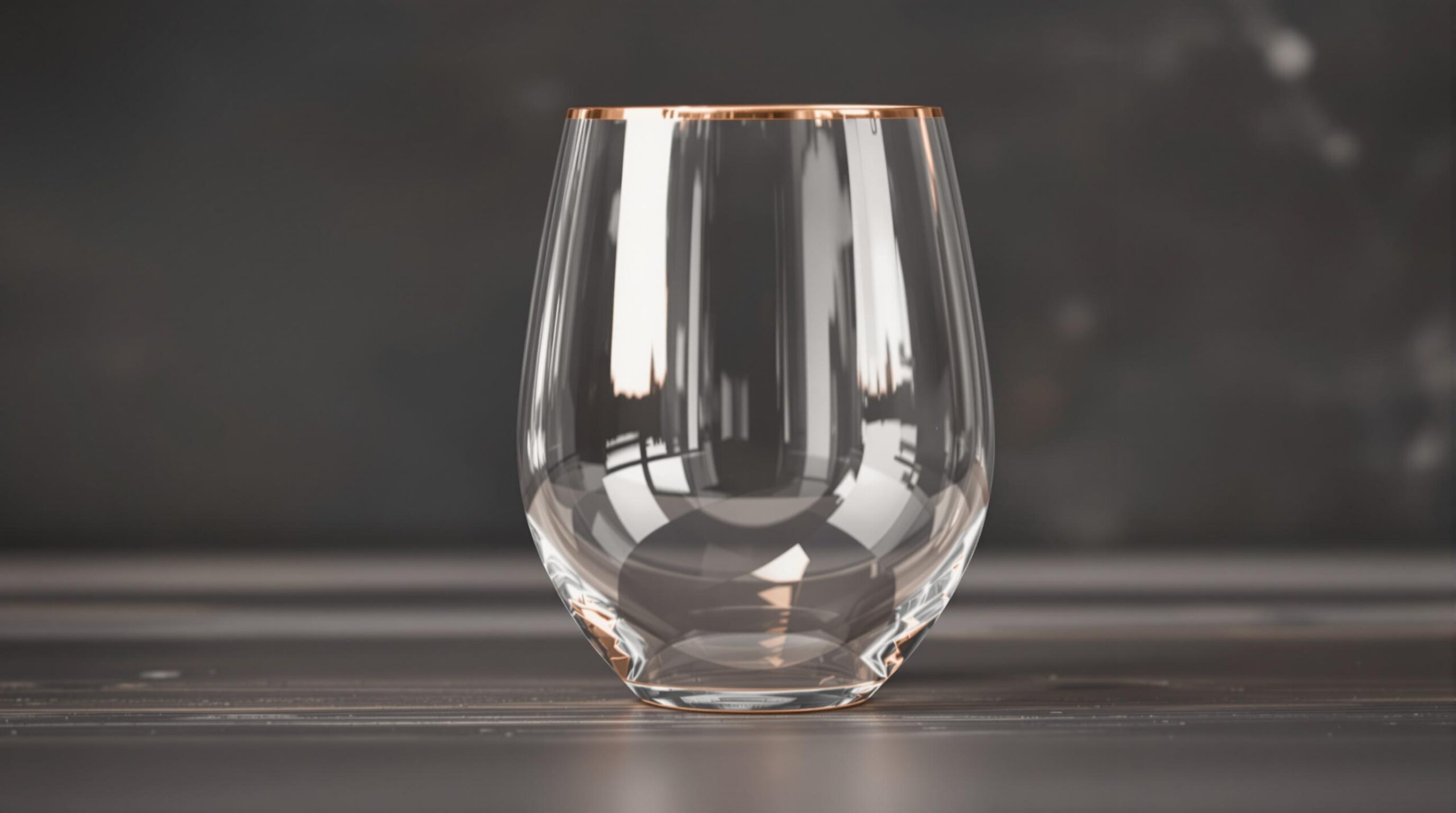 verre plastique rose gold